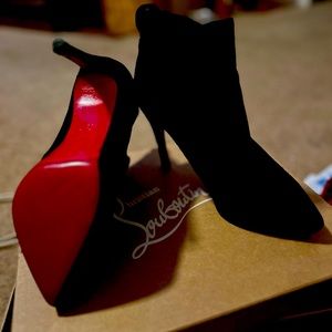 Women’s size  9 Christian Louboutin red bottom boots